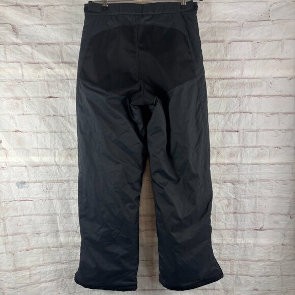L.L. Bean Youth Girls Boys 16 Black Insulated Winter Ski Snowboard Snow Pants - Picture 6 of 8